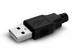 CONECTOR USB TIPO A MACHO PARA ARMAR