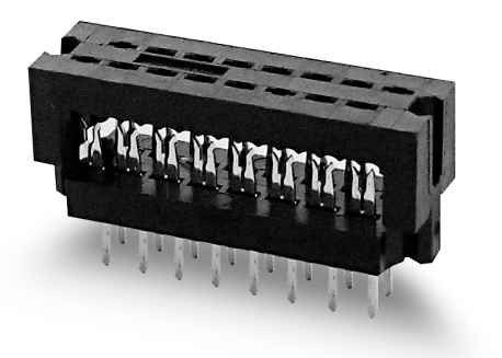 CONECTORES DE CABLE PLANO DE CABLE A PLACA 16 POSICIONES 2,54MM