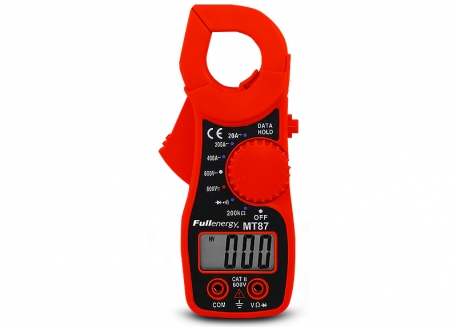 PINZA VOLTOAMPERIMÉTRICA DIGITAL FULLENERGY MT87 400A