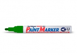 MARCADOR DE PINTURA ARTLINE TRAZO DE 2.3MM COLOR ROJO (EK-400-VE)