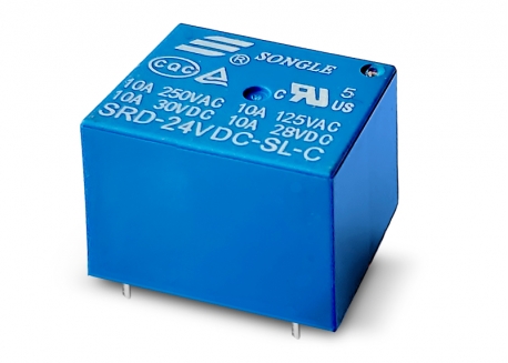 RELAY 24V 10A 240V 1 INVERSOR