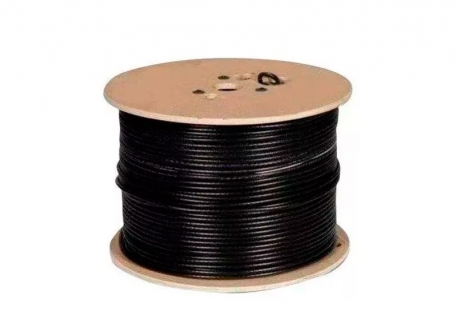 CABLE COAXIL RG6 EN BOBINA 305MTS CON PORTANTE (AMPHENOL)