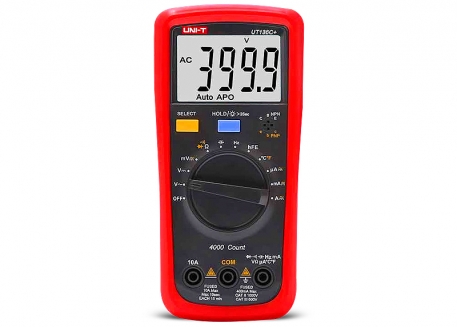 MULTÍMETRO DIGITAL COMPACTO AUTORANGO UNI-T UT136C+ (OUTLET)