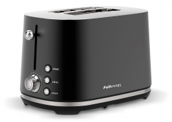 TOSTADORA ELÉCTRICA 2 RANURAS / 6 NIVELES BEVERLY (FUNCIÓN DESCONGELAR COLOR NEGRO) FULLENERGY