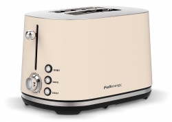 TOSTADORA ELÉCTRICA 2 RANURAS / 6 NIVELES BEVERLY (FUNCIÓN DESCONGELAR COLOR CREMA) FULLENERGY