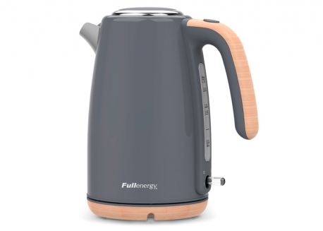 PAVA ELÉCTRICA 1,7L CAMILLE (COLOR GRIS / MADERA) FULLENERGY