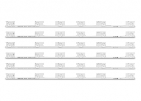 KIT DE TIRAS BACKLIGHT PARA REPARACIÓN DE PANTALLAS RCA / TOP HOUSE 48`` (6 TIRA