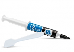 GRASA SILICONADA DISIPADORA TÉRMICA BLANCA 2W (JERINGA 10G + ESPÁTULA) FULLENERGY