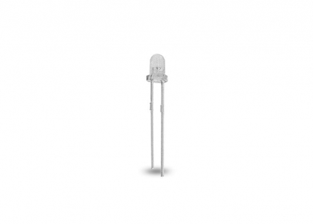 LED TRANSPARENTE 3MM ROJO