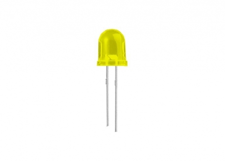 LED INTERMITENTE 10MM AMARILLO