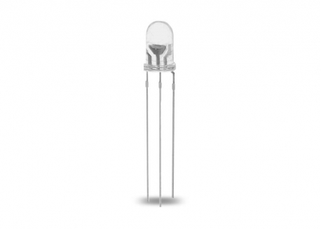 LED BICOLOR 3MM NARANJA/VERDE CA 3 PATAS